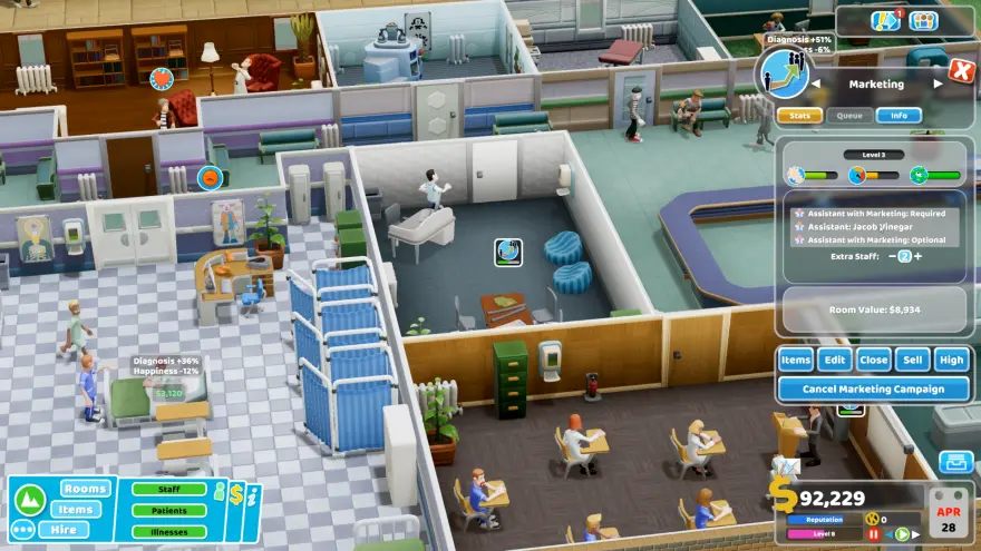 Two Point Hospital 5